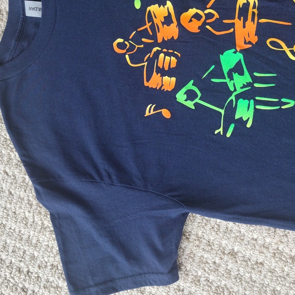 Trinidad And Tabago Navy Graphic T-Shirt - Picture 10 of 12